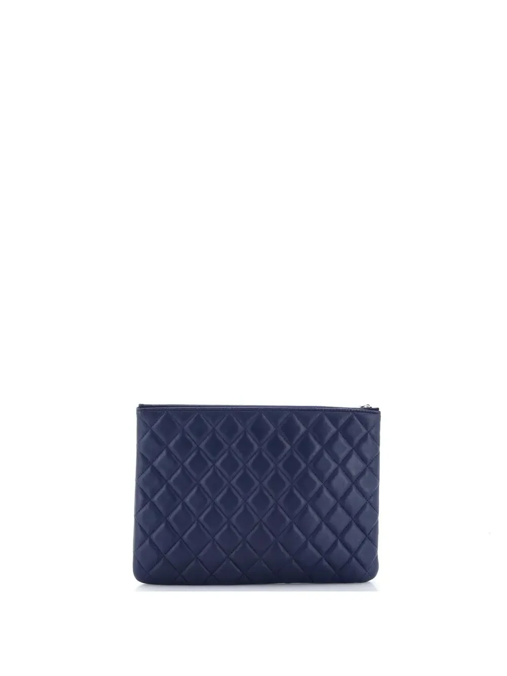Chanel O Case Clutch Quilted Lambskin #338752C11B